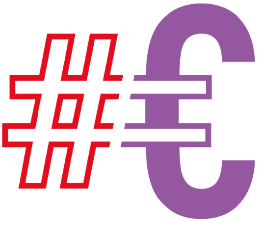 Hashtag Euro-Symbol