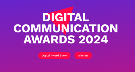 Schriftzug digital Communication Awards 2025